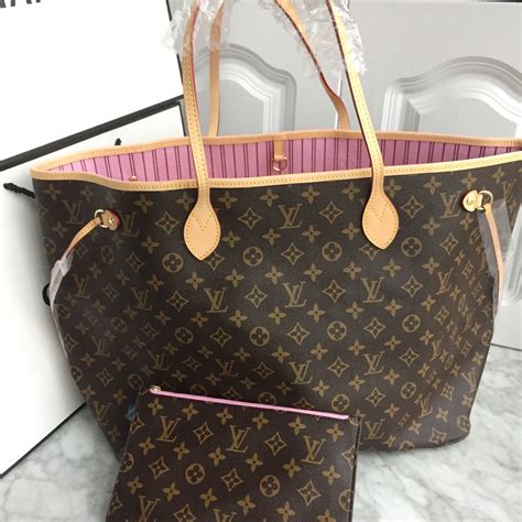 pink neverfull louis vuitton|Louis Vuitton authentic Neverfull.